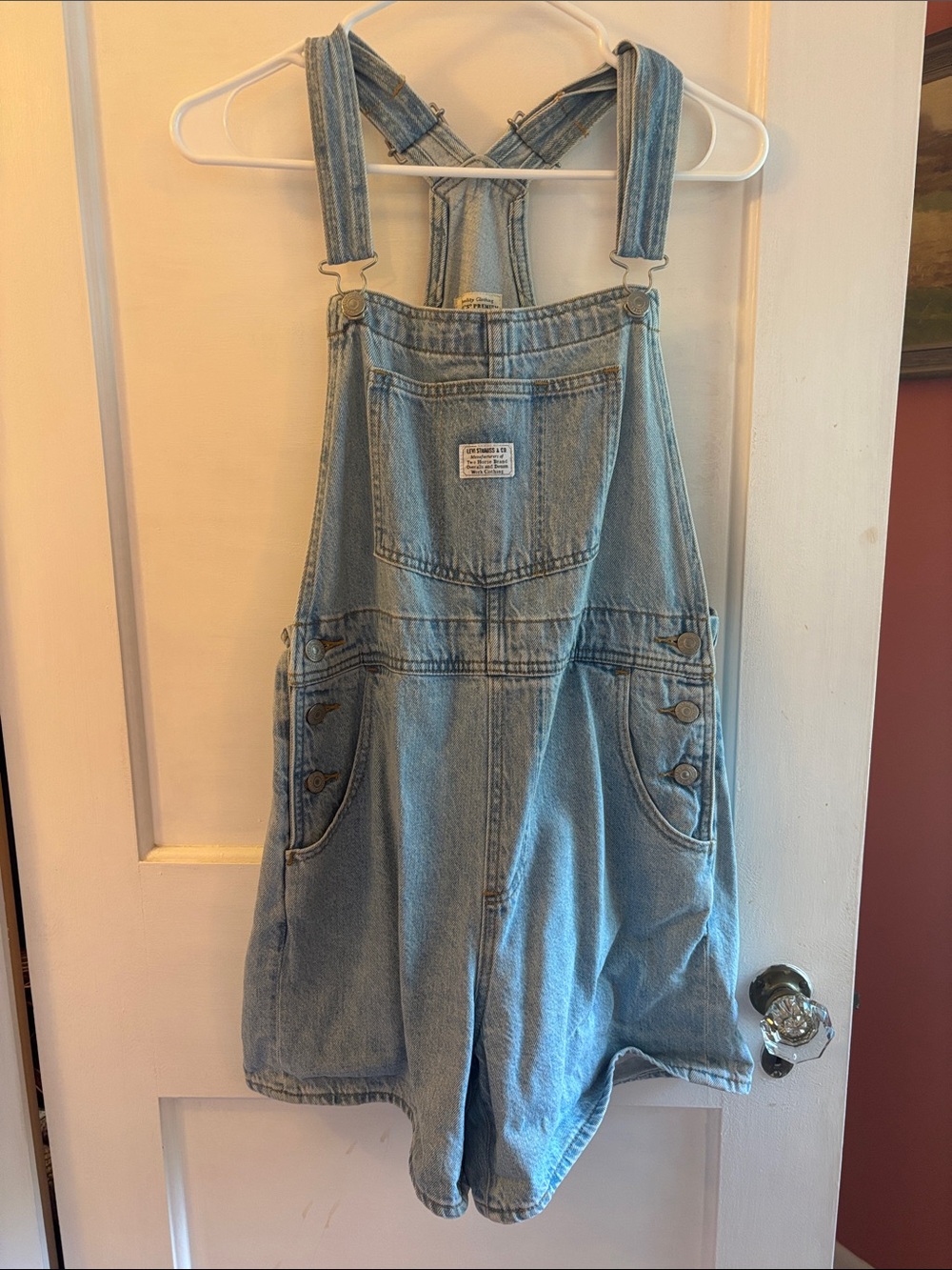 Levi’s short coveralls / overalls OS